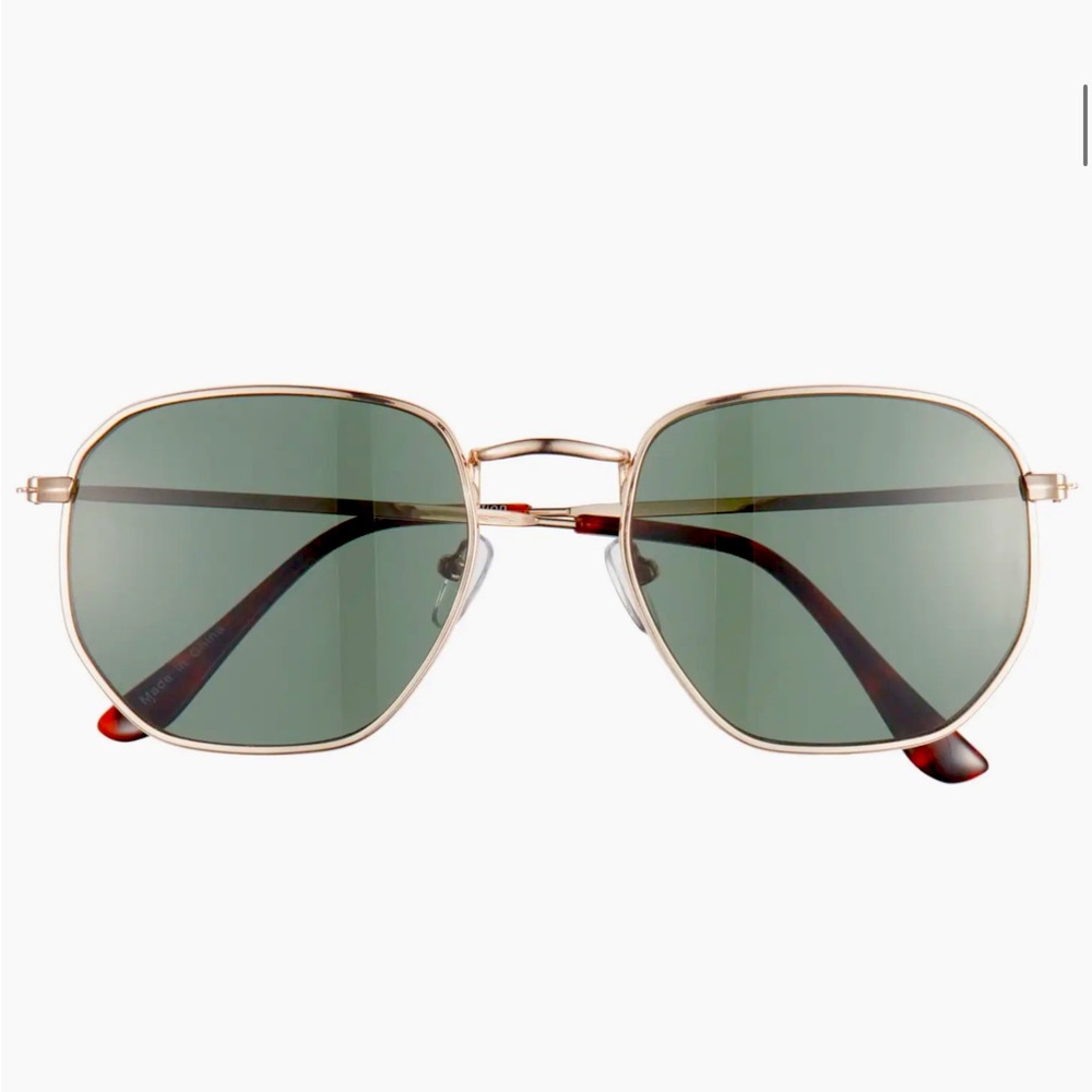 B.P Gradient Round Metal Frame Sunglasses NWT - Picture 2 of 3